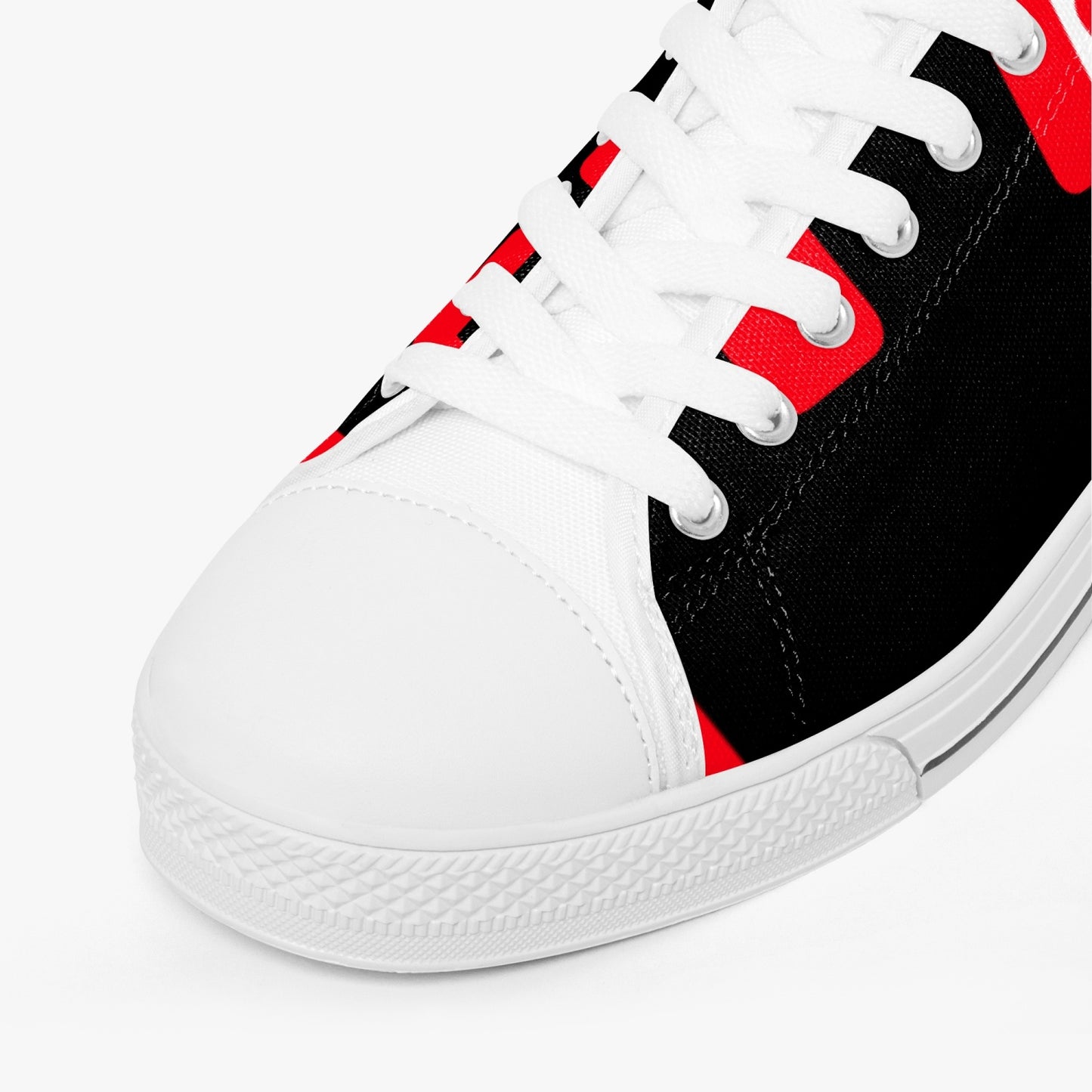 1048. Falcon G-Inc'd Canvas Shoes - White/Black