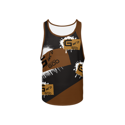 G-Inc'd Men's Muscle Tank Brown
