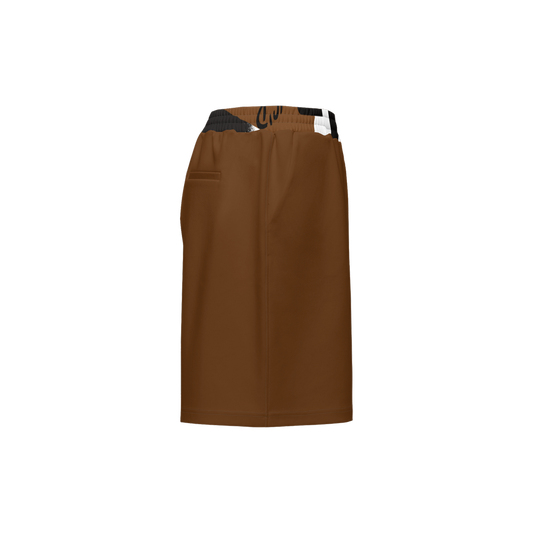 G-Inc'd Unisex Sport Shorts Brown