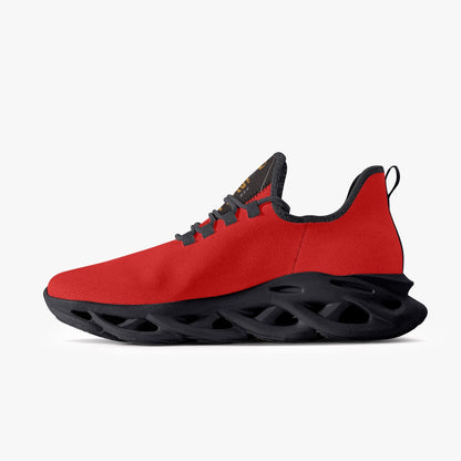 Faith "Treads" Original Mesh Sneakers -Unisex-Red/ Black | G-Inc'd