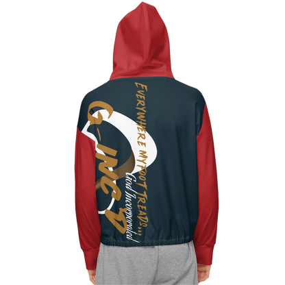 G-Inc'd Men’s Relaxed Fit Full-Zip Jacket Red