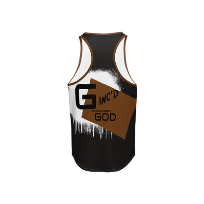 G-Inc'd Men's Muscle Tank Brown