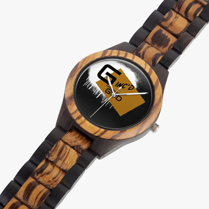 Kingdom Faith Indian Ebony Wooden Watch-Unisex | G-Inc'd