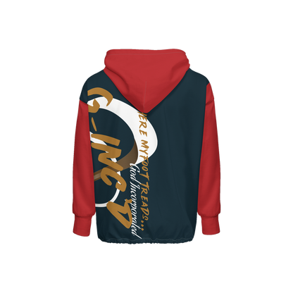 G-Inc'd Men’s Relaxed Fit Full-Zip Jacket Red