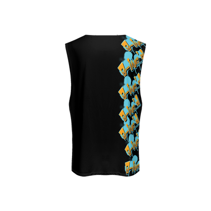 G-Inc'd  Seamless Open Side Tank Top Black