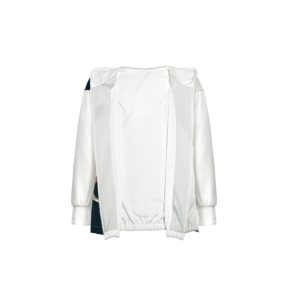 G-Inc'd Men’s Relaxed Fit Full-Zip Jacket White