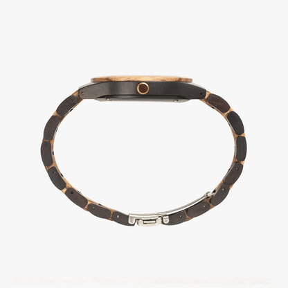 Kingdom Faith Indian Ebony Wooden Watch-Unisex | G-Inc'd