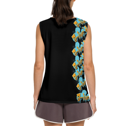 G-Inc'd  Seamless Open Side Tank Top Black