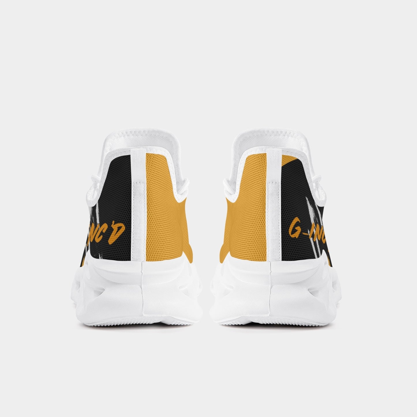 G-Inc'd Mesh Knit Sneakers - Gold
