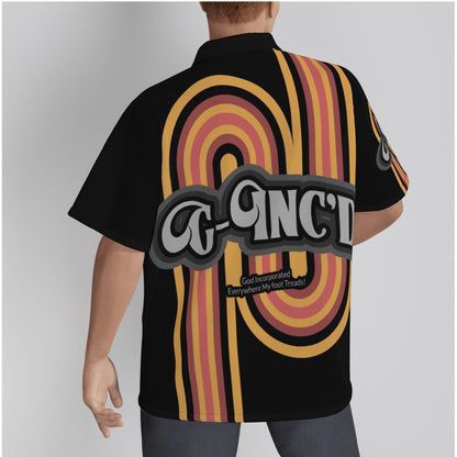Faith Streetwear Bowling Shirt Men( Black)  | G-Inc'd