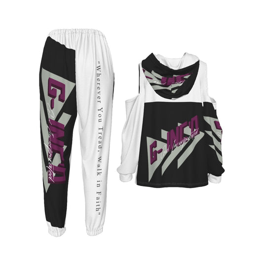 G-Inc'd Verbiage Hoodie Sports Suit