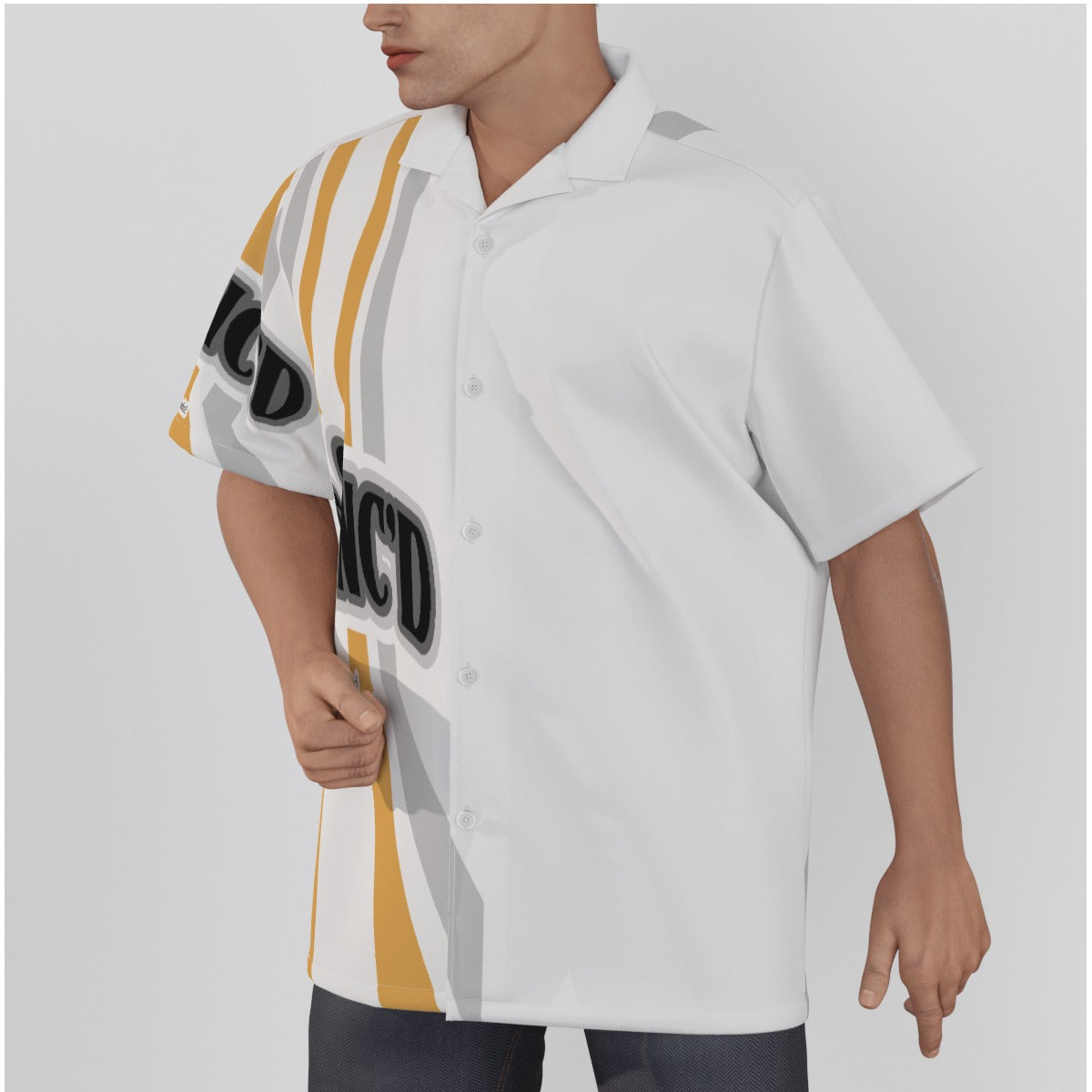 G-Inc'd Bowling Shirt White