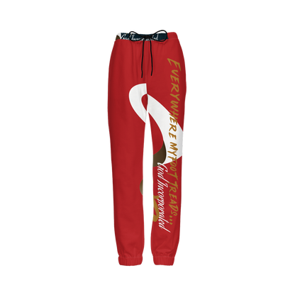 G-Inc'd Unisex Casual Fit Jogging Pants Red