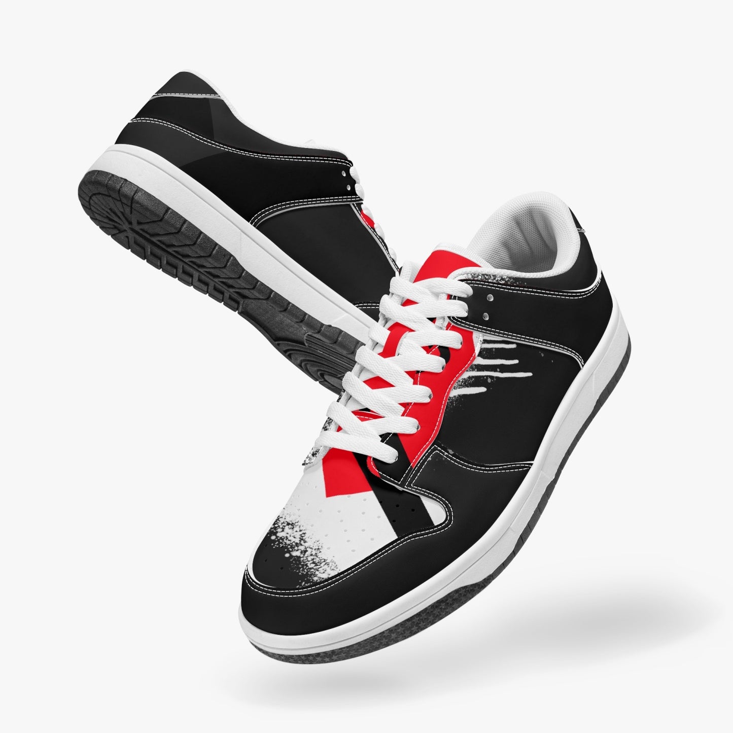 G-Inc'd Dunk Stylish Low-Top Leather Sneakers
