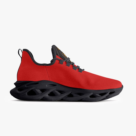 Faith "Treads" Original Mesh Sneakers -Unisex-Red/ Black | G-Inc'd