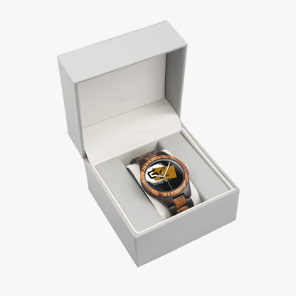 Kingdom Faith Indian Ebony Wooden Watch-Unisex | G-Inc'd