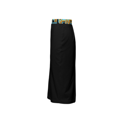 G-Inc'd  Back Split Pencil Skirt Black