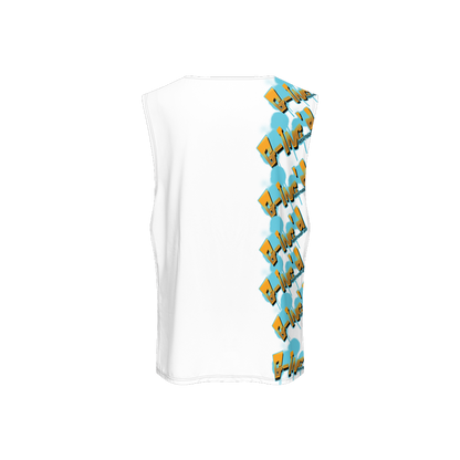 G-Inc'd  Seamless Open Side Tank Top White