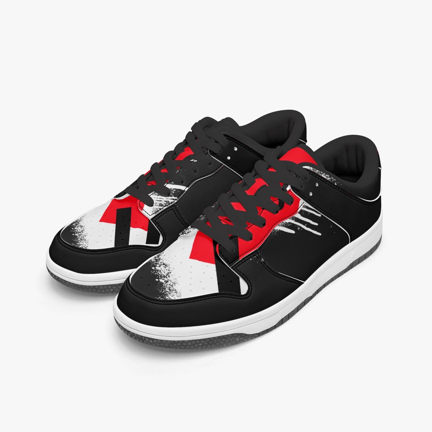 G-Inc'd Dunk Stylish Low-Top Leather Sneakers
