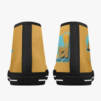 G-Inc'd Classic Canvas Shoes - White/Black