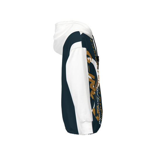 G-Inc'd Men’s Relaxed Fit Full-Zip Jacket White