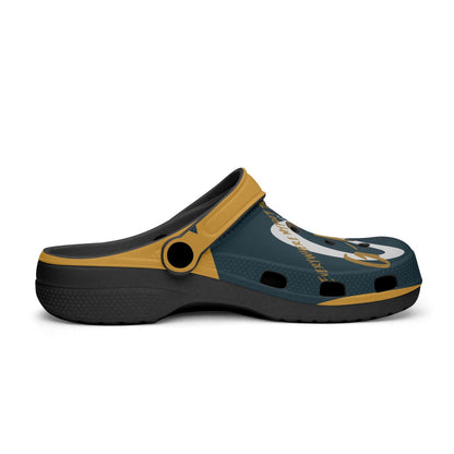 Faith Streetwear "Treads" Clogs- Unisex- Black | G-Inc'd